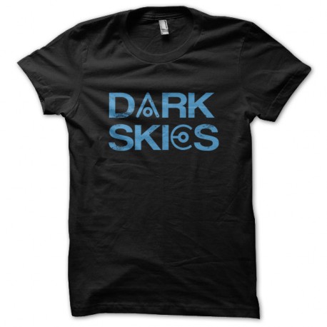 Shirt Dark Skies ou Ciel obscur Noir pour homme et femme