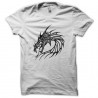 Shirt Tatouage dragon noir en blanc pour homme et femme