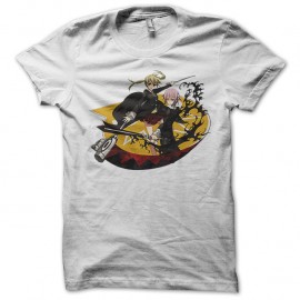 Shirt Soul eater la débutante blanc pour homme et femme