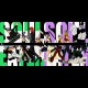 Shirt Soul Eater Special patchwork noir pour homme et femme