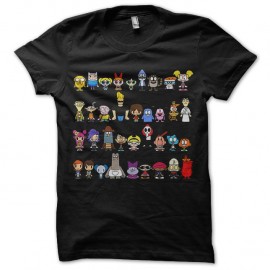 Shirt Cartoon Network noir pour homme et femme