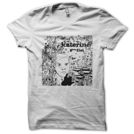 Shirt Philippe Katerine 8ème ciel blanc pour homme et femme