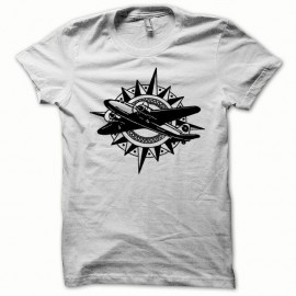 Shirt Indiana Jones blanc/noir pour homme et femme