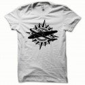 Shirt Indiana Jones blanc/noir pour homme et femme
