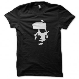 Shirt HP Lovecraft visage silhouette noir pour homme et femme