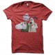 Shirt Wallace et gromit couleur rouge pour homme et femme