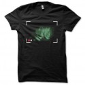 Shirt Rec cadrage caméra noir pour homme et femme