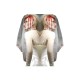 Shirt Maniac mannequin mariée sang blanc pour homme et femme
