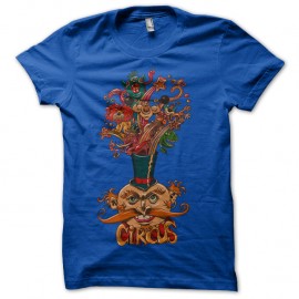 Shirt le cirque bleu pour homme et femme