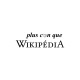 Shirt Plus con que Wikipédia blanc pour homme et femme