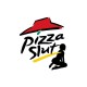 Shirt Pizza Slut parodie Pizza Hut blanc pour homme et femme