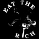 Shirt eat the rich 2 noir pour homme et femme