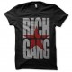 Shirt RichGang noir pour homme et femme