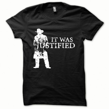 Shirt Justified blanc/noir pour homme et femme