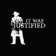 Shirt Justified blanc/noir pour homme et femme