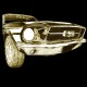 Shirt Ford mustang 3.4.Sepia noir pour homme et femme