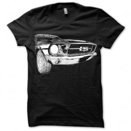 Shirt Ford mustang 3.4.N.B noir pour homme et femme