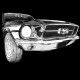 Shirt Ford mustang 3.4.N.B noir pour homme et femme