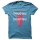 Shirt toutouyoutou maillot Véronique & Davina turquoise pour homme et femme
