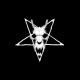 Shirt sataniste pentacle crâne diable noir pour homme et femme