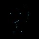 Shirt Constellation d'Orion noir pour homme et femme
