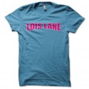 Shirt Loïs Lane façon Smallville turquoise pour homme et femme