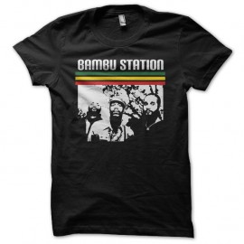 Shirt Bambu Station noir pour homme et femme