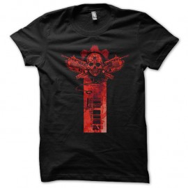 Shirt Gear of war symbole de guerre noir pour homme et femme
