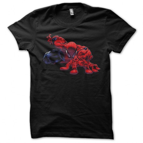 Shirt Spiderman starting block noir pour homme et femme