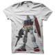 Shirt GUNDAM RX-78 blanc pour homme et femme