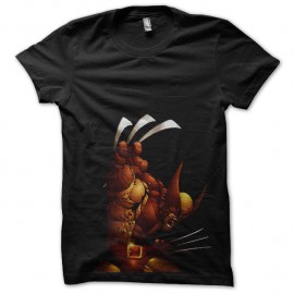Shirt Wolverine Killer or Hero illustration noir pour homme et femme