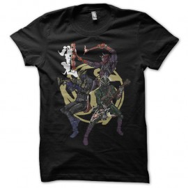 Shirt Mask rider HIBIKI three rider noir pour homme et femme