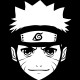 Shirt Naruto visage noir pour homme et femme