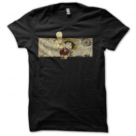 Shirt Let go to One piece noir pour homme et femme