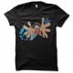 Shirt manga one piece personnage Luffy en noir pour homme et femme