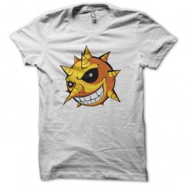 Shirt soleil sun in soul eater en blanc pour homme et femme