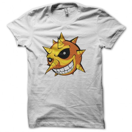 Shirt soleil sun in soul eater en blanc pour homme et femme