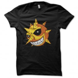 Shirt soleil sun in soul eater en noir pour homme et femme