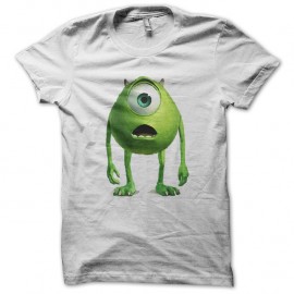 Shirt Mike Wazowski Monstre et compagnie blanc pour homme et femme