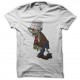 Shirt du jeu vidéo 3 plant vs zombie en blanc pour homme et femme