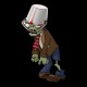 Shirt du jeu vidéo 3 plant vs zombie en noir pour homme et femme
