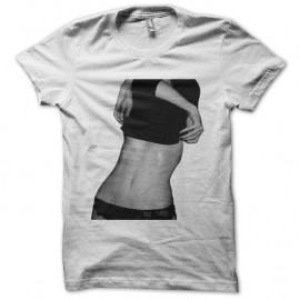 Shirt déshabillage sexy blanc pour homme et femme
