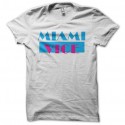 Shirt Deux flics à Miami blanc pour homme et femme