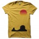 Shirt Monument Valley la vallée des rocs jaune pour homme et femme