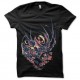 Shirt squelette araignée noir pour homme et femme