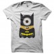 Shirt Minion parodie batman blanc pour homme et femme