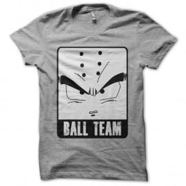 Shirt ball team parodie dragon ball gris pour homme et femme