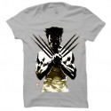 Shirt personnage wolverine 2 gris pour homme et femme