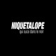 Shirt Nyctalope ou Niquetalope noir pour homme et femme
