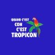 Shirt Les Nuls Tropico parodie Tropicon bleu pour homme et femme